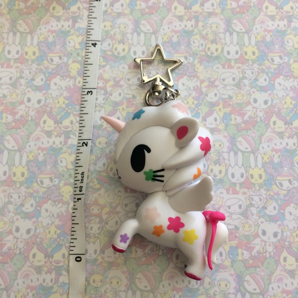 Tokidoki Unicorno bag charm/keychain